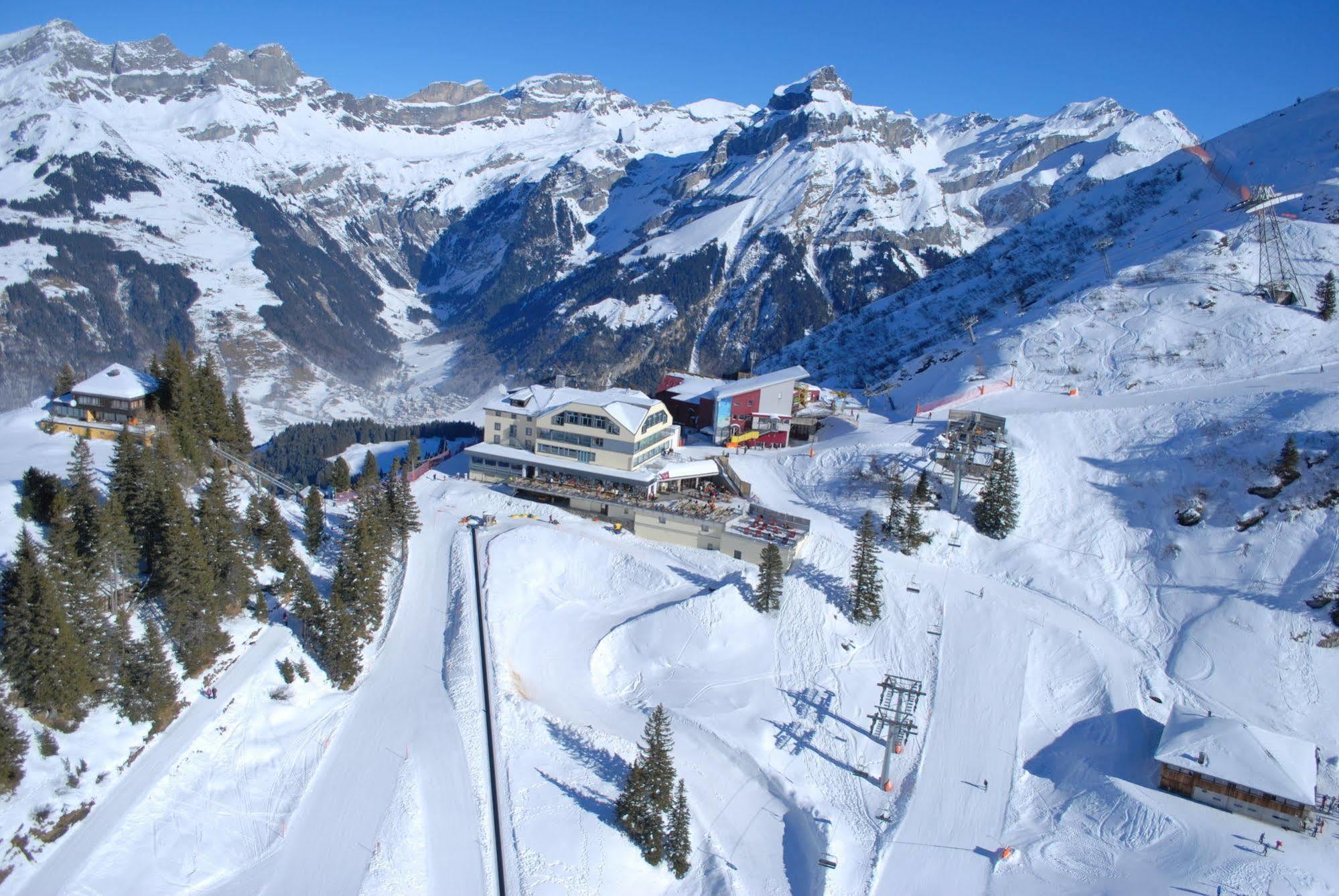 Berghotel Truebsee - Accessible Only By Cable Car 엥겔베르그 외부 사진